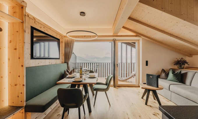 Chiusa Apartment | Apartment 'Bergesruh' with Mountain View, Shared Garden and Wi-Fi