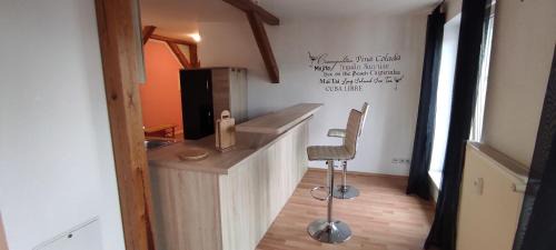 Cottbus Apartment | Apartment Cottbus City mit Blick über die Dächer - für Treppensteiger