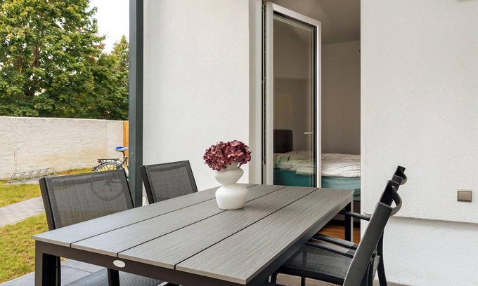 Wittenberge Apartment | Apartment 'Elbe Loft' with Private Terrace and Wi-Fi