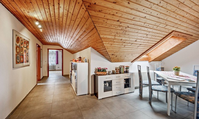 Aulendorf Apartment | Apartment "Elli" with Mountain View, Shared Garden & Wi-Fi