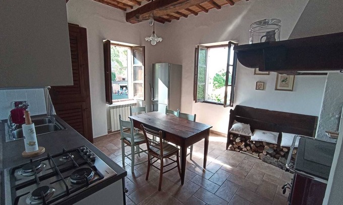 Castiglion Fosco Apartment | Apartment in medieval village in the Umbrian countryside, pets allowed