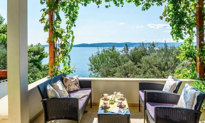 Pisak Apartment | Apartment in Pisak with Seaview, Terrace, Air condition, WIFI (102-1)