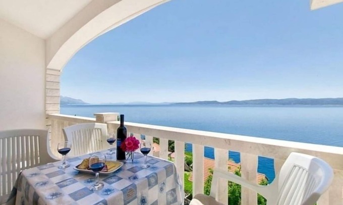 Pisak Apartment | Apartment in Pisak with Seaview, Terrace, Air condition, WIFI (4871-3)