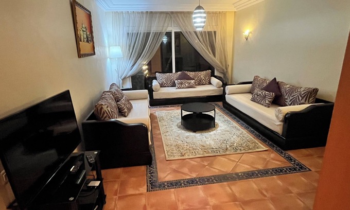 Cherrat Apartment | Apartment in residence Golf and swimming pools
