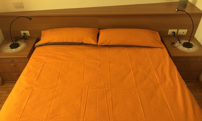 Cles Apartment | Apartment in the historic center of Cles with covered parking space