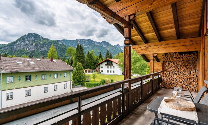 Inzell Apartment | Apartment 'Katharina' with Mountain View, Balcony and Wi-Fi