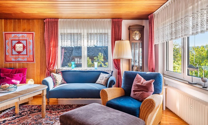 Steinen Apartment | Apartment 'Kropp' with Mountain View, Balcony and Wi-Fi