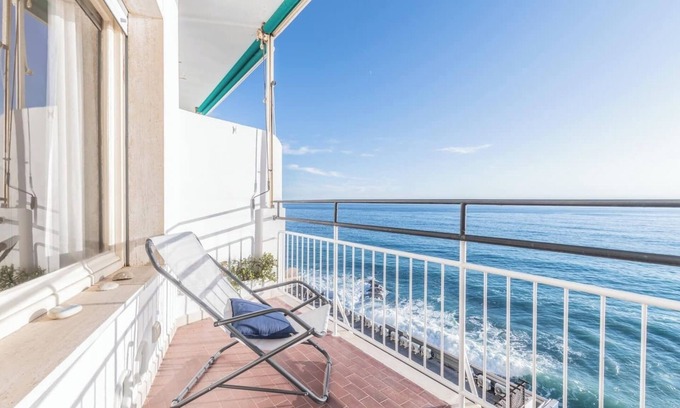 Sanremo Apartment | Apartment "La Finestra Sul Mare" with Sea View, Terrace, A/C & Wi-Fi