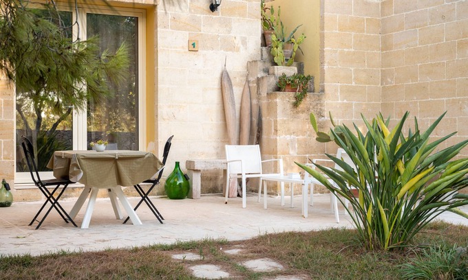 Otranto Apartment | Apartment 'La Torre - 1' with Sea View, Wi-Fi and Air Conditioning