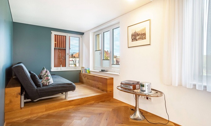 Lauterach Apartment | Apartment 'Lauterach' with Private Terrace, Balcony and Wi-Fi