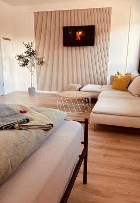 Weiden in der Oberpfalz Apartment | Apartment mit Netflix - Parken - Küche - Bad