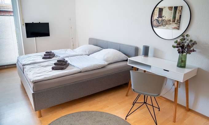 Sendenhorst Condo | Apartment Morgenstern 55 sqm, first floor with terrace in a quiet location