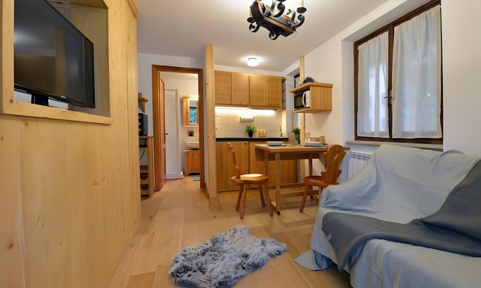 Morgex Apartment | Apartment 'Morgex' in the Center with Mountain View and Balcony