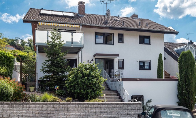 Dilsberg Apartment | Apartment 'Petrik' with Private Terrace, Shared Garden and Wi-Fi