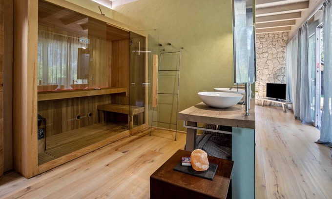 Mezzolago Apartment | Apartment Tulipà Natural Home Mountain View, Wi-Fi, Garden & BBQ