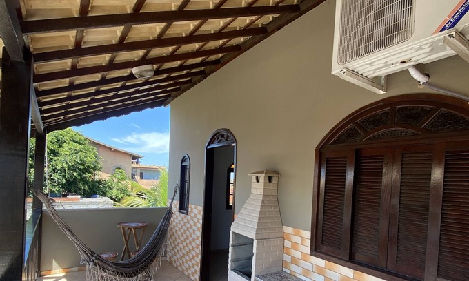 Sao Joao Da Barra Apartment | Apartment with air cond. and barbecue on the porch