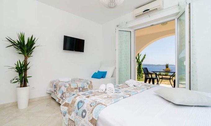 Zupa dubrovacka Apartment | Apartments A&M - Studio with Terrace and Sea View No. 3