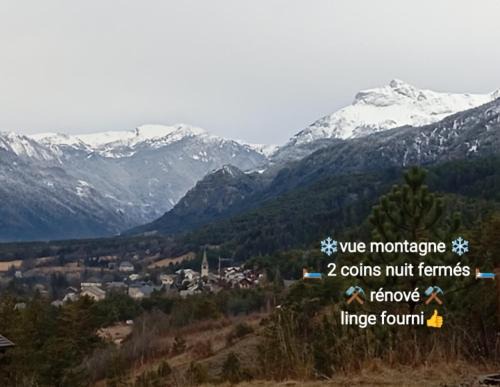 Barcelonnette Apartment | app 2ch au calme Barcelonnette vue montagne