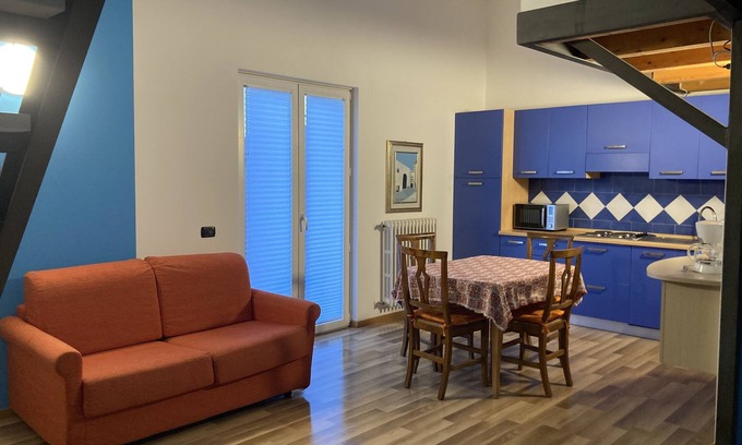 Malcesine Apartment | App with 2 ideal e rooms for 4 people with lake view and private parking space