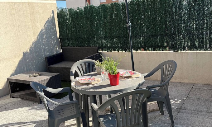 Croix-d'Argent Apartment | Appartement Belle Terrasse à Montpellier