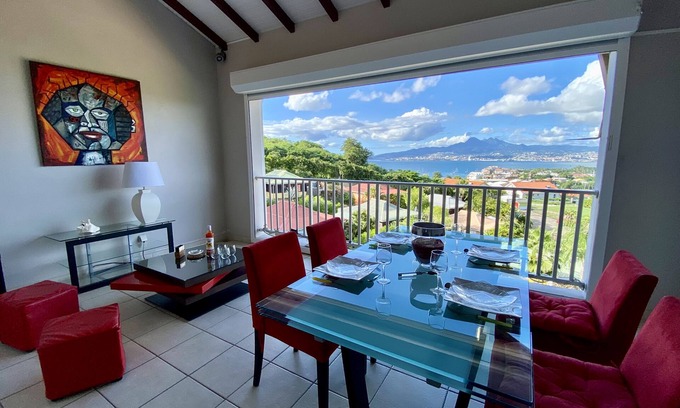 Trois-Ilets Apartment | Appartement Bougainvillier Avec vue Incroyable