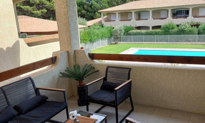 Lecci Apartment | Appartement Cosy Dans Résidence Avec Piscine Proche Porto Vecchio
