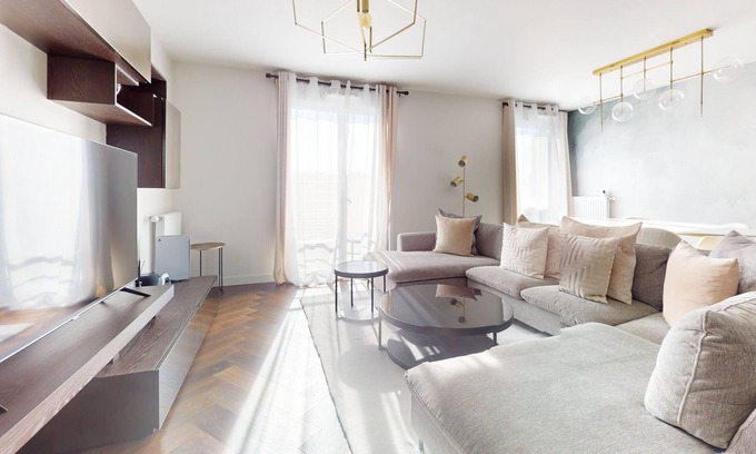 Asnieres-sur-Seine Apartment | Appartement Spacieux et Luxueux, Proche Métro et Paris