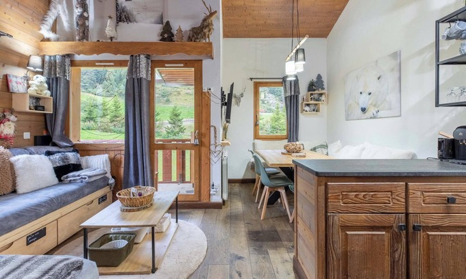 Meribel-Mottaret Apartment | Appartement on the slopes in Méribel Mottaret