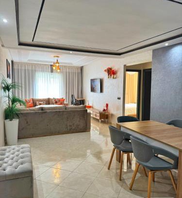 Quartier Maamora Apartment | Appartement haut de gamme centre ville Iptv Netflix & Parking