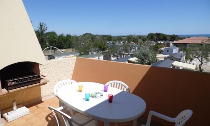 Marseillan Plage Apartment | Appartement studio cabine mezzanine, 4-6 couchages, parking privé, proche plage - FR-1-326-592