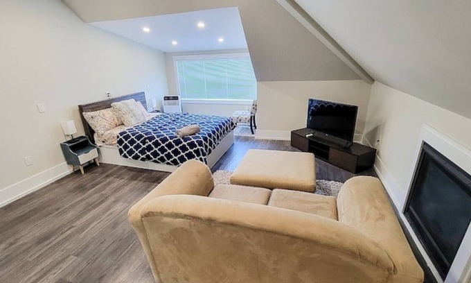 Hamilton House | APPEX Studio APT with Fireplace AND Separate Ent