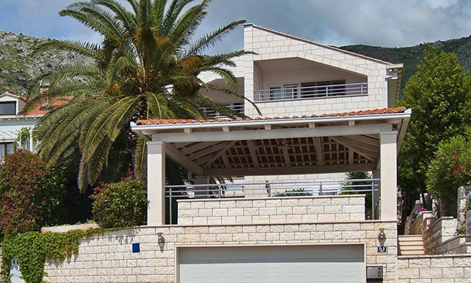 Plat Apartment | Apt.no.2 at Lux Seaview Villa Pool, Plat Dubrovnik