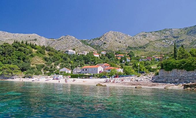 Plat Apartment | Apt.no.5 at Lux Seaview Villa Pool, Plat Dubrovnik