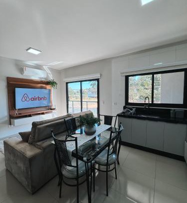 Tres Lagoas Apartment | APTO 100% Climatizado - Experiência Premium - Único na Cidade - Garagem Privativa p/carros ñ atende caminhonetes.