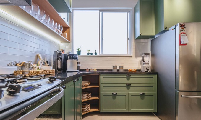 Alto Apartment | Apto bem Equipado c Wifi Lareira e boa Localiza o