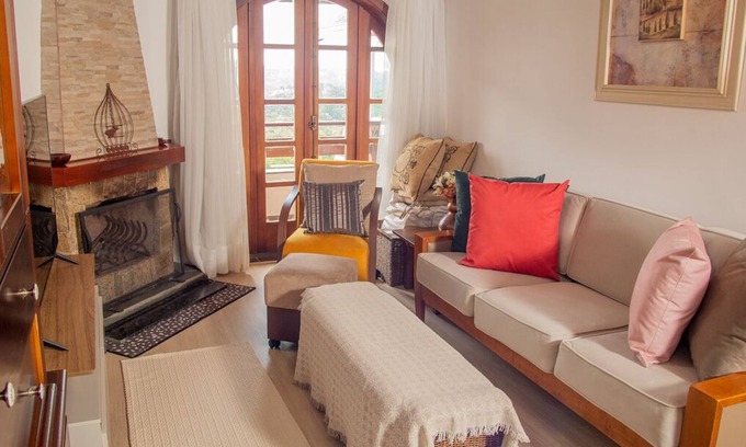 Vila Poran Apartment | Apto com lazer completo e WiFi em Campos do Jordão