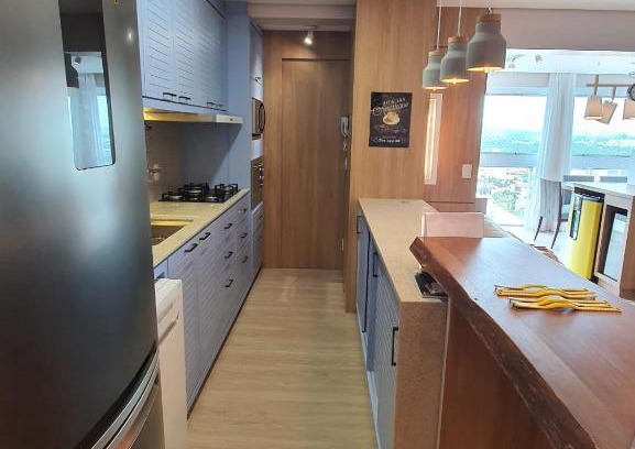 Itacolomi Apartment | Apto de alto padrão/luxo em home club pé na areia com vista mar.