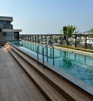 Jurere Apartment | Apto Elegante com Localização Privilegiada e Rooftop incrível