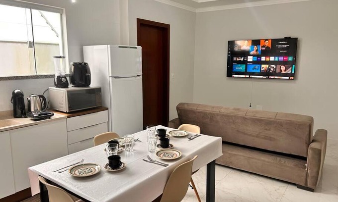 Tijucas Apartment | Apto térreo com garagem coberta