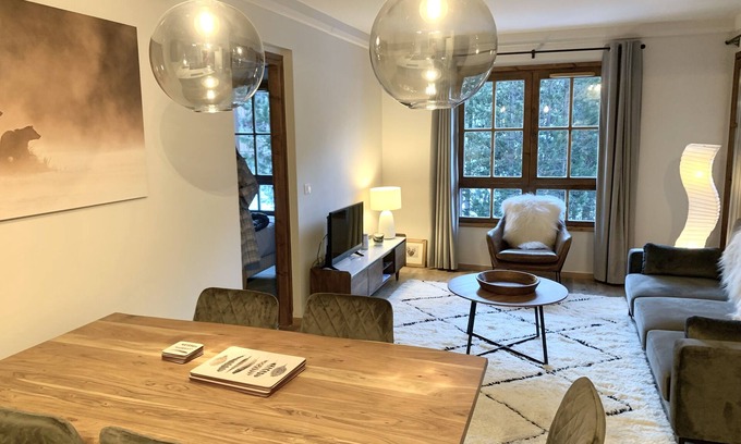 Arc-1950 Apartment | Arc 1950 - ski-in/out 2 bedroom apartment quiet area beautiful mountain views