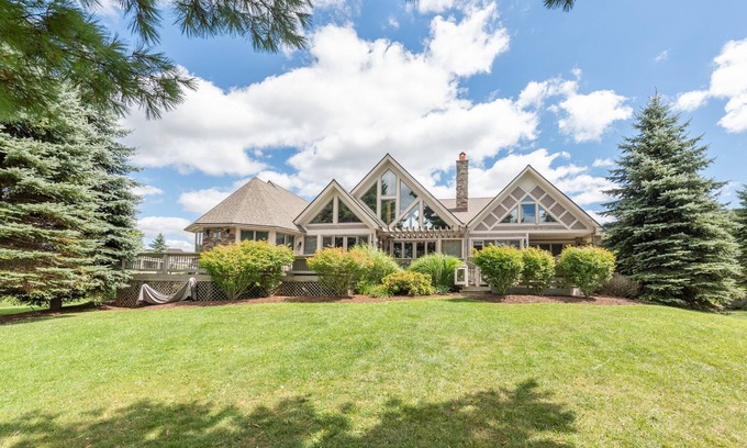 Waterfront Greens House | Architectural Gem w/Dock & Dock Slip