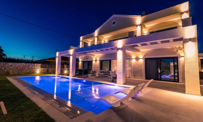 Acharavi Villa | Arivallos Villa and SPA is a luxury villa with high standards.