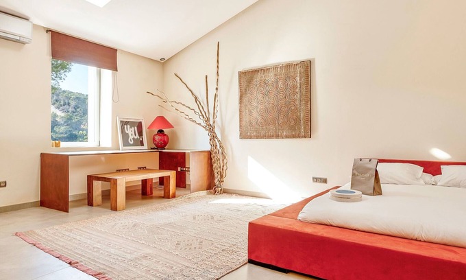 Santa Eulalia del Rio Villa | Astounding Ibiza Villa | 5 Bedrooms | Villa Jana | Outstanding Sea & Mountain.