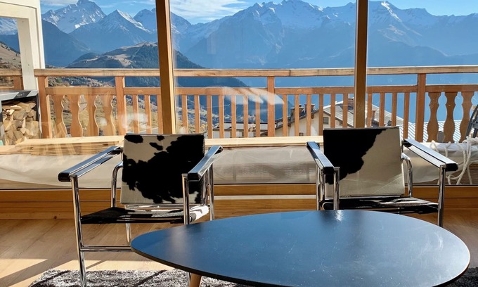 Cognet Apartment | At the foot of the slopes for 6 people. Breathtaking view, top floor. 3 bedrooms 2 bathrooms