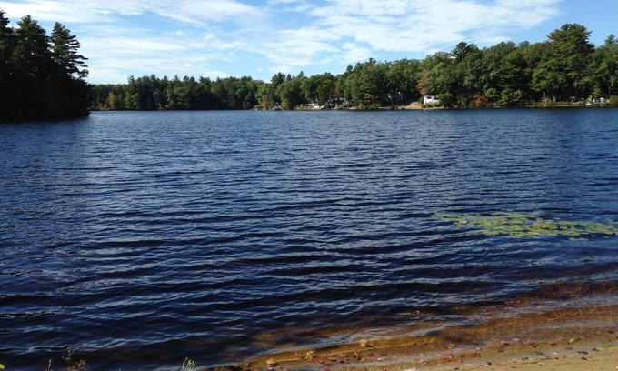 Sandown Cabin | at water's edge on quiet pond