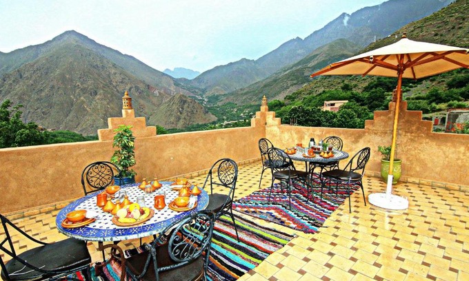 Imlil House | Atlas Mazik Lodge mountain views