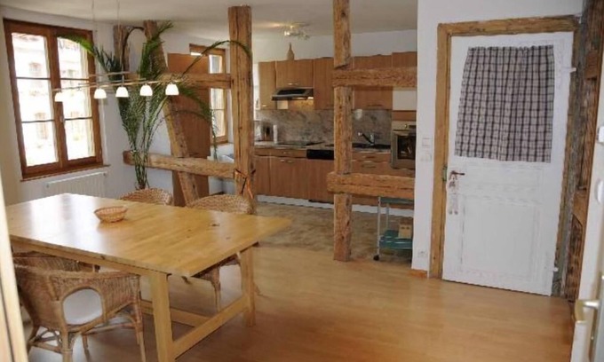 Bergheim Apartment | "Au 34" Cottage 80 m2 in Alsatian house from 1716 on the Alsace wine route