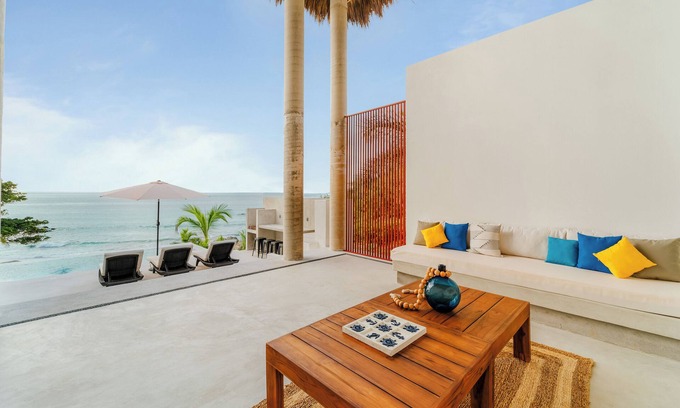 Higuera Blanca House | Awesome Beachfront Estate in Sayulita. Housekeeper and personal chef included.