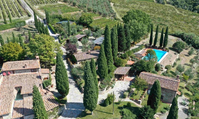 Castellina in Chianti House | Barn and stone house with pool and stunning views in Chianti Classico