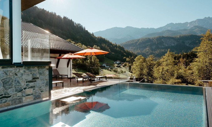 Garmisch-Partenkirchen House | Basic Doppelzimer zur Sonne Bal/ter. - Hotel Das Graseck